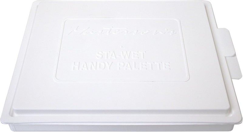 Masterson Sta-Wet Handy Palette - Airtight Paint Palette for Keeping Acrylics Fresh, 8.5 x 7 Inches, Made in USA - Image 4